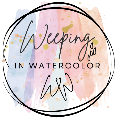 Weeping in Watercolor